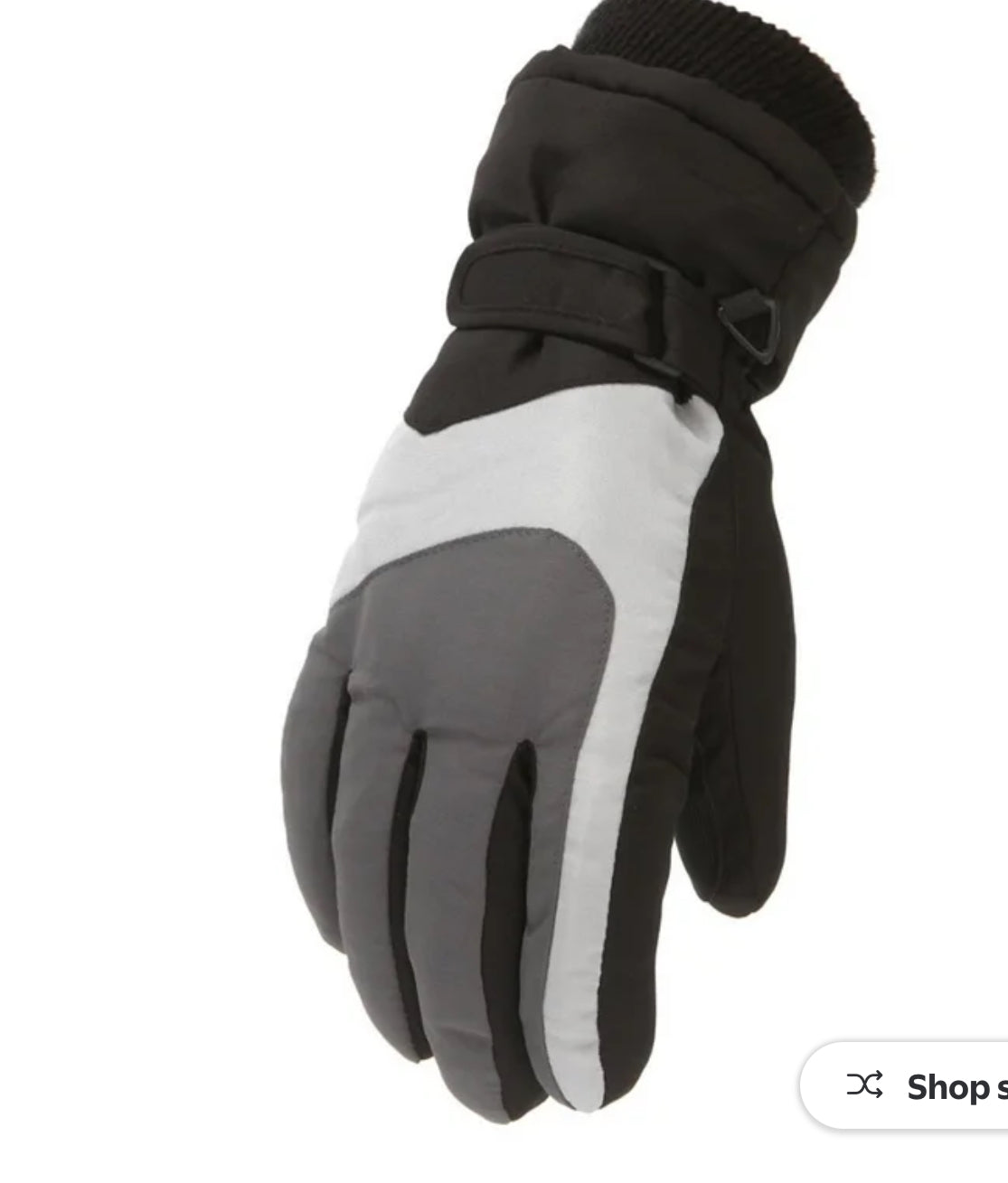 Besolor Kids Snow Gloves Girls Boys Winter Waterproof Gloves Thick Warm Cold Weather Outdoor Children Mittens 4-16 years.