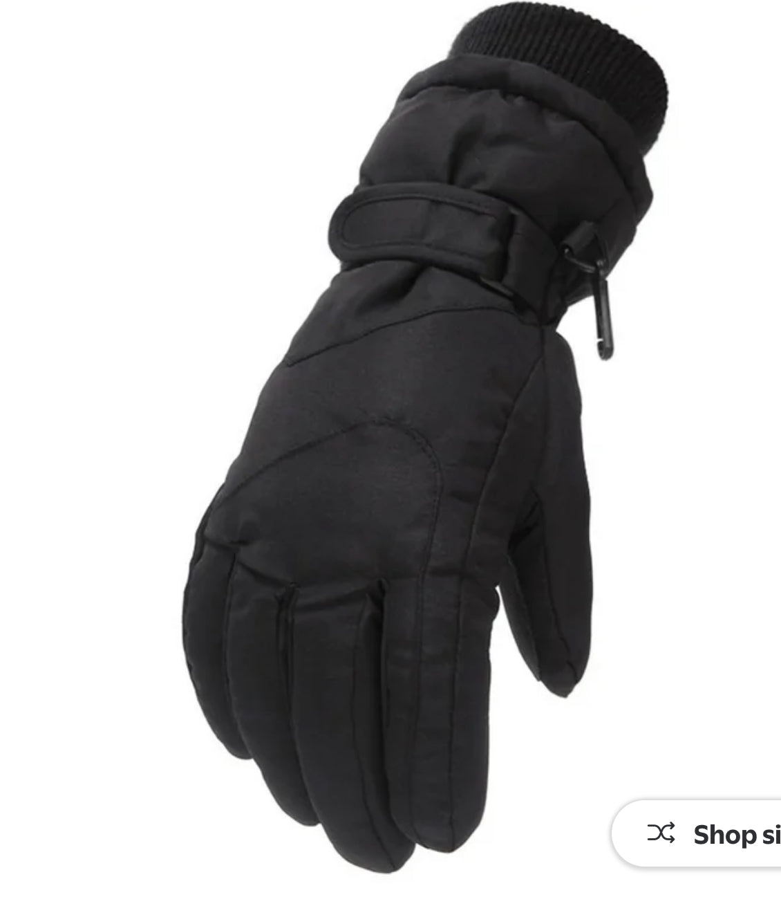 Besolor Kids Snow Gloves Girls Boys Winter Waterproof Gloves Thick Warm Cold Weather Outdoor Children Mittens 4-16 years.